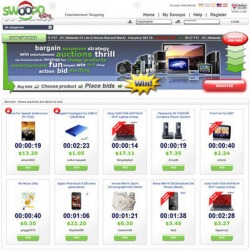 Product picture Swoopo Clone Script Latest Real Working Swoopo Clone